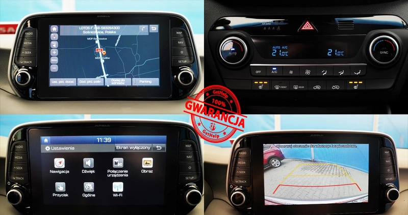 Hyundai Tucson cena 93990 przebieg: 80900, rok produkcji 2019 z Ryn małe 781
